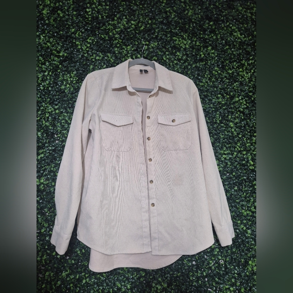 Vero Moda Men's Light Tan Shirt Jacket